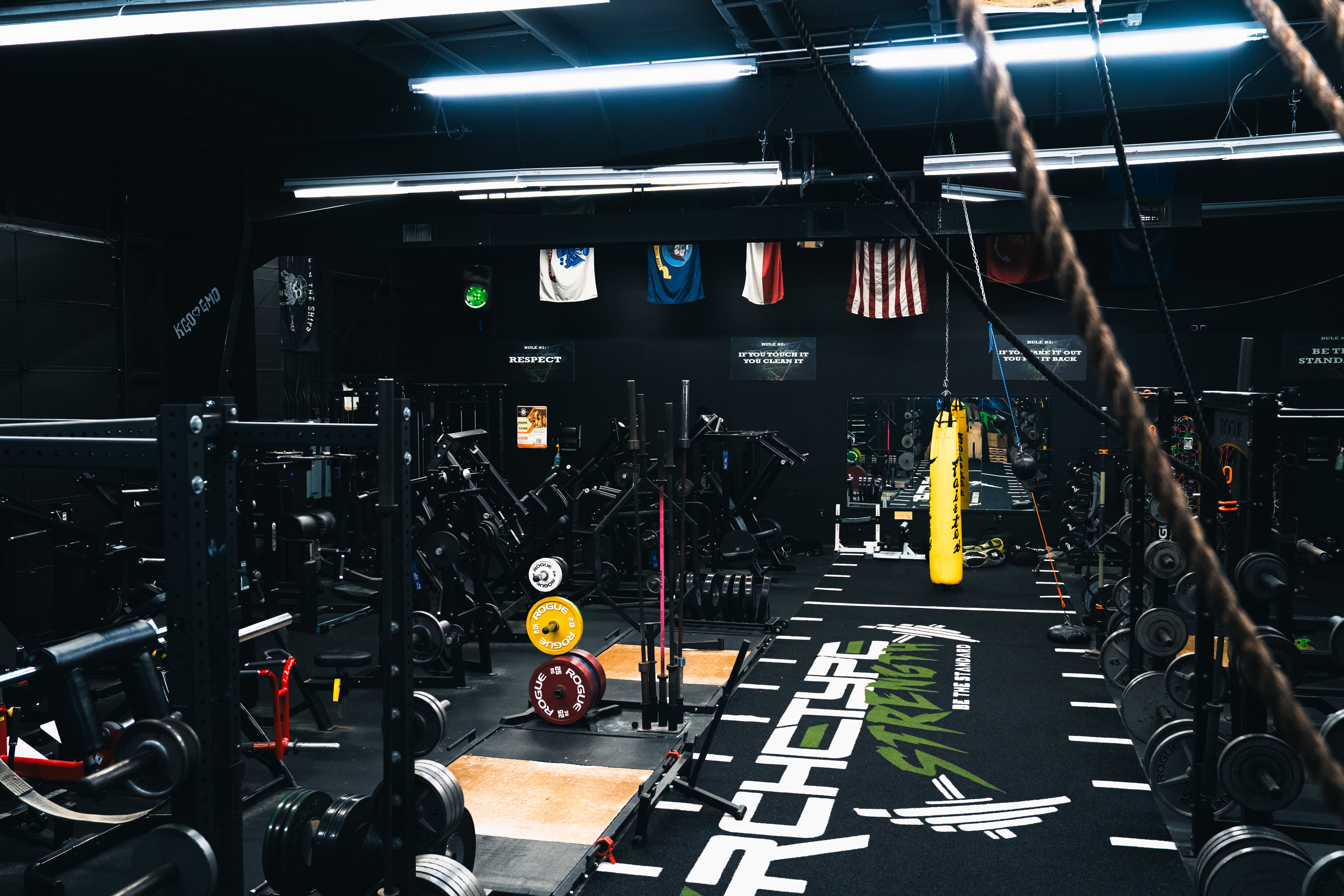 Personal training at West Raleigh gym