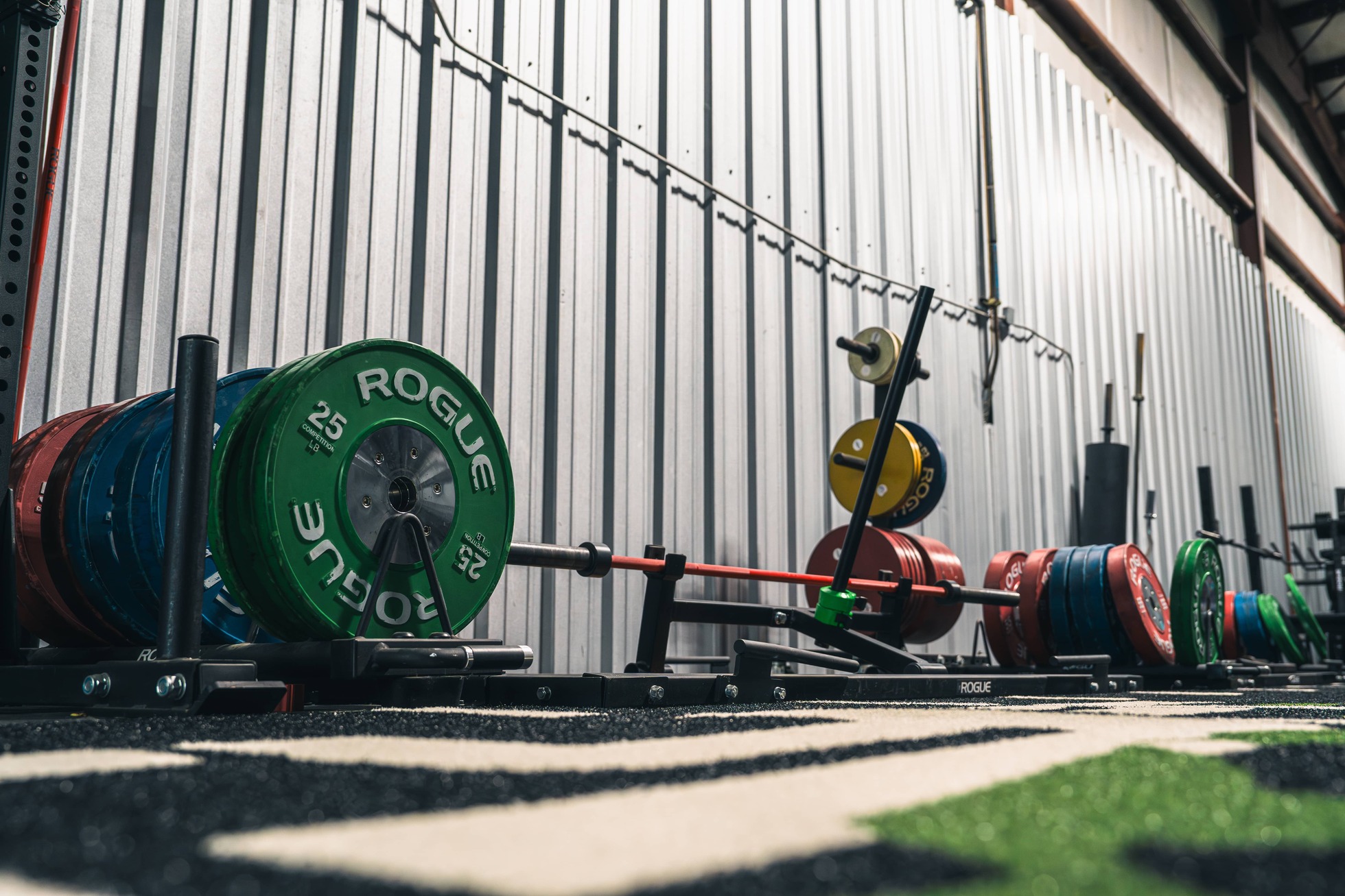 Uncrowded private gym floor at Archetype Strength in Raleigh NC